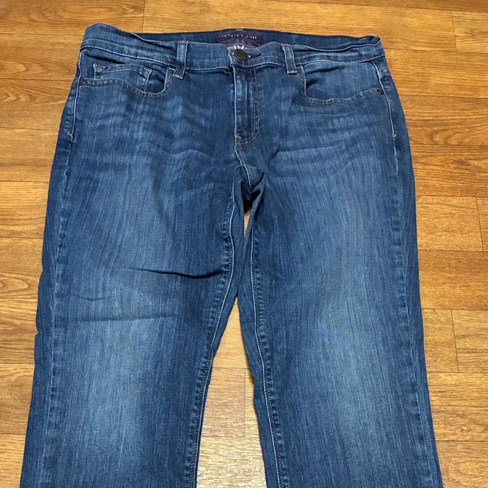 Women’s Tommy Hilfiger Blue Cropped Jeans Size 8